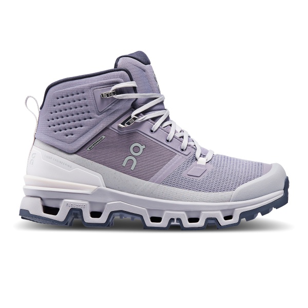 On Cloudrock 2 Waterproof - ghete sport pentru femei - mov deschis gri Shark | Fade