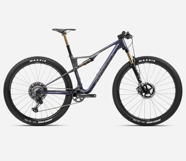 Orbea OIZ M-TEAM XTR Tanzanite Carbon View-Carbon Raw (Matt) - măsura L - bicicletă MTB XC full suspension