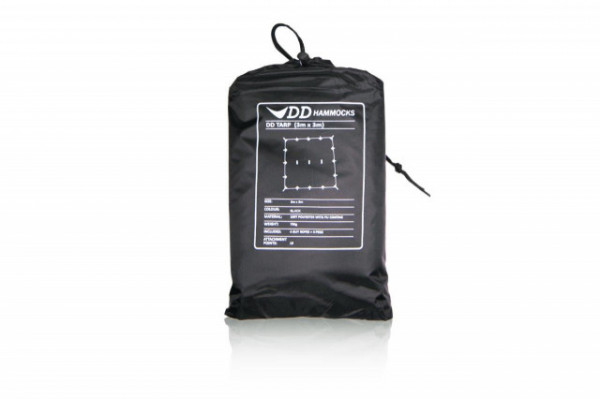 Tenda 3×3 Jet Black DD Hammocks - 0610370637197