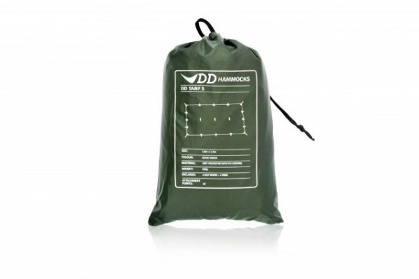 Tenda S Prelata Olive Green DDHammocks 2.8m x 1.5m - 0610370637272