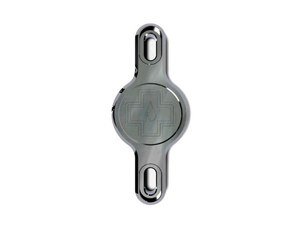 Muc-Off - Suport - Apple-AirTag pentru cadru - V2 - gri