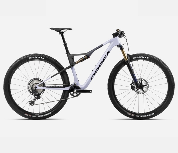 Orbea OIZ M-PRO Digital Lavender (Gloss)- Carbon Raw (Matt) - măsura M - bicicletă MTB XC full suspension