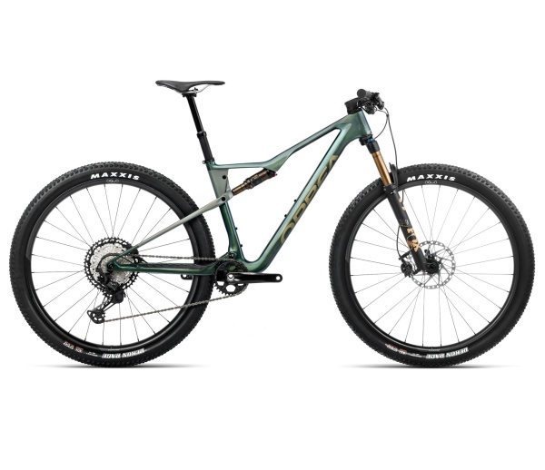 Orbea OIZ M10 Seaweed Carbon View - Green - bicicletă MTB XC full suspension
