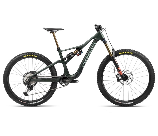 Orbea RALLON M-TEAM Forest Green - Blue Stone (Gloss) - bicicletă MTB Enduro full suspension