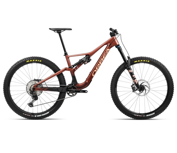 Orbea RALLON M10 Mars Red (Gloss) - Black (Matt) - bicicletă MTB Enduro full suspension