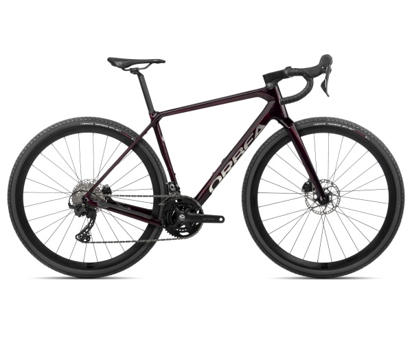 Orbea TERRA M30TEAM Wine Red Carbon View - măsura S - bicicletă gravel