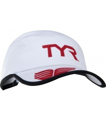 TYR - sapca de alergare - Running Cap - alb