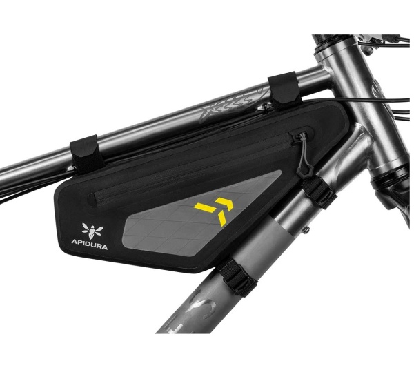 Apidura - geanta cadru bicicleta Backcountry 2.0 Frame Pack 2 litri - negru gri