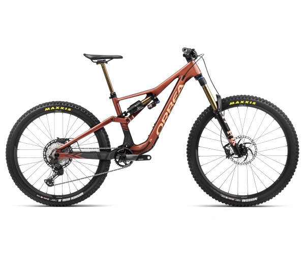Orbea RALLON M-TEAM Mars Red (Gloss) - Black (Matt) - bicicletă MTB Enduro full suspension