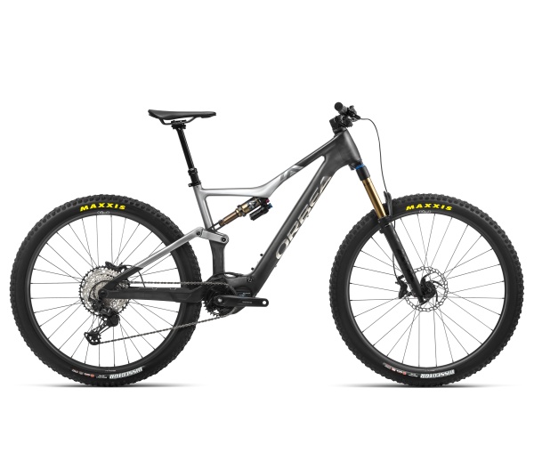 Orbea RISE M10 Carbon Raw-Shark Grey - măsura L - bicicletă electrică eMTB Trail