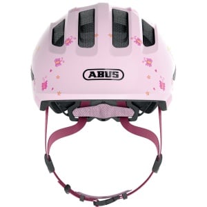 Abus - casca ciclism copii Smiley 3.0 - roz deschis model printesa - Img 3