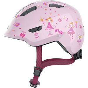 Abus - casca ciclism copii Smiley 3.0 - roz deschis princess mov