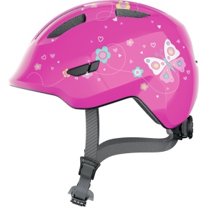 Abus - casca copii - Smiley 3.0 - Pink Butterfly - M