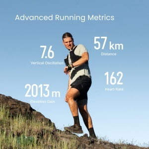 Amazfit Cheetah 2 Ultra, ceas smartwatch trail running GPS, carcasa titan - Titanium 47mm - Img 8