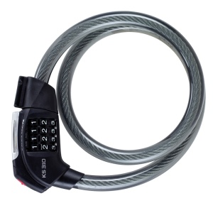 Antifurt Bicicleta Trelock Ks 310 100 Dragon, Nivel 3 6, cu Led, negru - Img 2