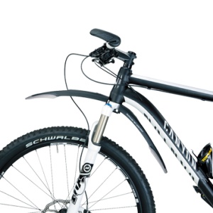 Aparatoare Noroi Topeak Defender M1 Xc11 - Set, 27.5 Inch, Negru-Gri - Img 3