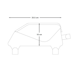 Apidura - geanta mica cadru bicicleta Racing Top Tube Pack 1 litru - negru - Img 11
