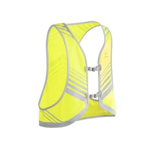Apidura - vesta reflectorizanta ciclism Packable Visibility Vest, dimensiune S-M - verde fluo gri - Img 2