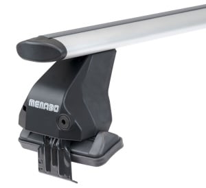 Bare transversale Menabo Omega Plus Aluminiu pentru Chevrolet Aveo (T300) Hatchback, 5 usi, model 2011-2016 - Img 2