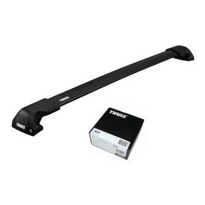 Bare transversale Thule Evo Flush Rail WingBar Edge Black pentru BYD Seal U 5 usi SUV, model 2024 - prezent, Sistem cu prindere pe bare longitudinale integrate