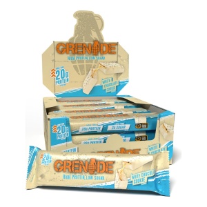 Batoane Proteice Grenade White Chocolate Cookie