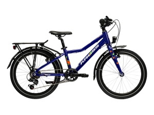 Bicicleta Copii Kross Level Mini 3.0 EQ 20 inch bleumarin Shimano Tourney