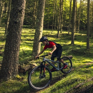 Bicicletă copii MTB Trail Orbea LAUFEY 24 H10 - Slate Blue (Matt) | Blue Stone (Gloss) - Img 6