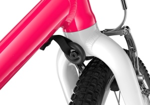 Bicicleta copii Woom 3 Go cu roti 16" roz Hot Pink - Img 3