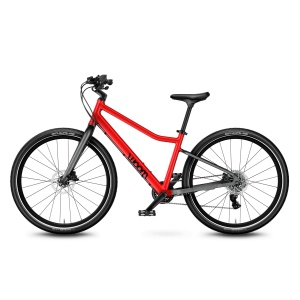 Bicicleta copii Woom 5 Explore cu roti 24" portocaliu Neon Coral - Img 44