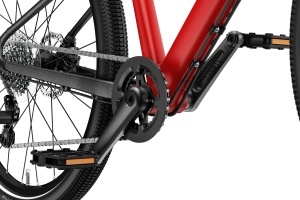 Bicicleta copii Woom 6 Explore cu roti 26" Neon Coral - Img 49