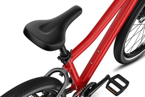 Bicicleta copii Woom 6 Explore cu roti 26" rosu Woom Red - Img 9