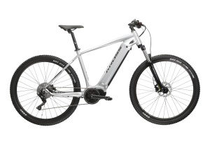 Bicicleta Electrica MTB Kross Hexagon Boost 3.0 29 inch argintie microSHIFT