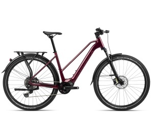 Bicicletă electrică urbană Orbea KEMEN MID 40 - Dark Red (Gloss | Matt) 2025