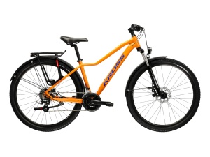 Bicicleta MTB Hardtail Kross LEA 2.0 EQ 27.5 inch portocalie Shimano Altus