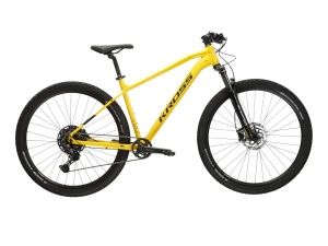 Bicicleta MTB Hardtail Kross Level 4.0 29 inch galbena Shimano Cues