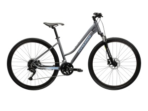 Bicicleta Trekking Kross Evado 5.0 28 inch gri Shimano Cues