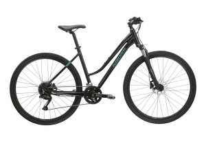 Bicicleta Trekking Kross Evado 5.0 28 inch neagra Shimano Cues