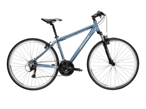 Bicicleta Trekking Kross Move 1.1 28 inch albastra Shimano Acera