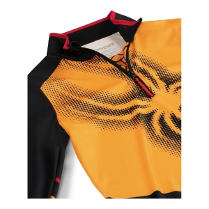 Bluza Baieti Spyder Ryder 1/2 Zip Orange Pop - Img 3