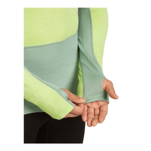 Bluza Barbati Icebreaker 200 Zoneknit Ls Crewe Seaglass-Peridot-Cb - Img 3