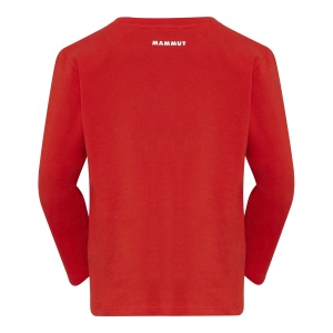 Bluza Copii Mammut Core Longsleeve Logo Mammut Red - Img 3