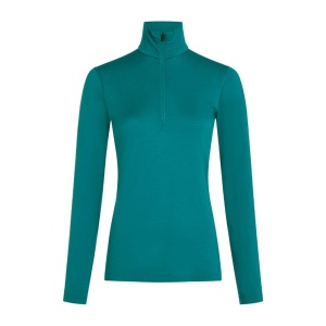 Bluza Femei Icebreaker Merino 200 Oasis Half Zip Thermal Green - Img 2