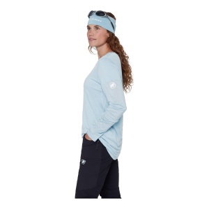 Bluza Femei Mammut Tree Wool FL Longsleeve Nebla - Img 4