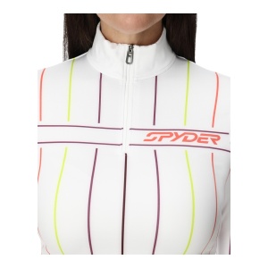 Bluza Femei Spyder Vivid 1/2 Zip Stripe - Img 3