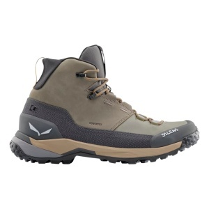Bocanci trekking barbati Salewa Puez Leather Mid Powertex - Img 3