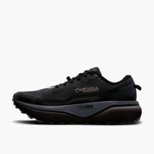Brooks - pantofi alergare trail - Cascadia 20 GTX M - Black I Ebony I Nocturnal - 42 - Img 4