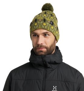 Caciulă Haglöfs Mountain Jaquard Beanie – Olive Green Pattern - Img 4