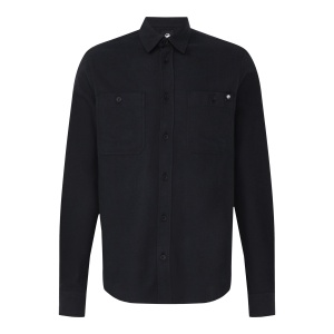 Camasa Barbati Mammut Alvra Plain Longsleeve Black