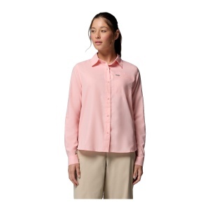 Camasa Femei Columbia Silver Ridge Utility II Pink Sand