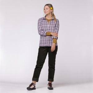 Camasa trekking dama Salewa Fanes Flannel 5 Polarlite - Img 3